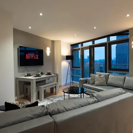 公寓 - Meets Nature - Riverside - Sleeps 8 - Balcony 利兹